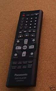 PANASONIC REMOTE CONTROL EUR7621010 FOR DVD PLAYER  