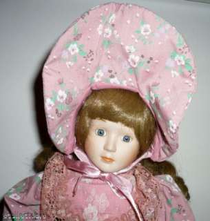 Porcelain, Pioneer Doll, Applause 15 Tall, Lovely Doll  