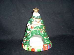 Ceramic Christmas Tree Tea Light Holder  