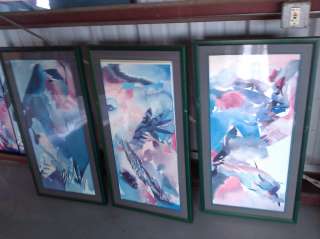 Lot #2 Wall Art   Peter Kitchell Palmate Panther Henry Howells  