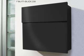 Letterman 4 von radius design, Briefkasten schwarz  
