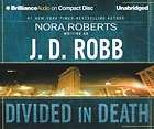 DIVIDED IN DEATH AUDIO BOOK!!! NORA ROBERTS J.D. ROBB 10 DISC  