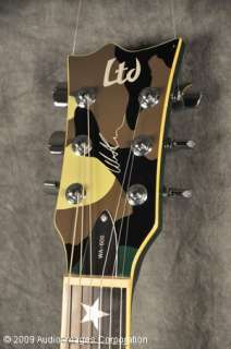 ESP Guitar Will Adler 600 LTD NEW LWA600 Lamb of God Camo Green  