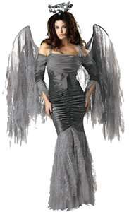 Costumes Legend of Lilith Fallen Angel Costume Gown e Wings  