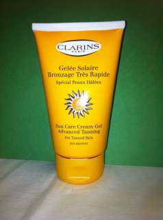 Clarins Sun Care Cream Gel Advanced Tanning SPF 6  