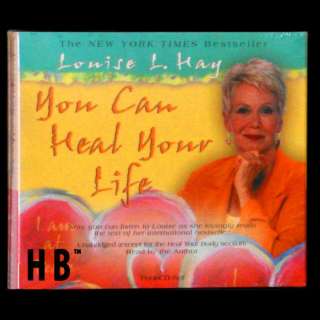 New YOU CAN HEAL YOUR LIFE Louise L. Hay 4 Audio CDs Self Esteem 