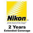 NIKON 2 Year Extended Warranty for CoolPix S510 S520 S550 S560 S3100 