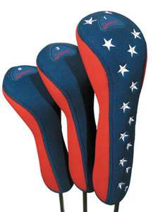 Stealth Head Covers 1 3 5 Wood (460 cc)   USA Flag  