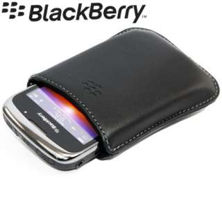 GENUINE LEATHER CASE POUCH FOR BLACKBERRY CURVE 9300 3G  