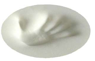 Memory Foam moulds to the exact contours of your body providing