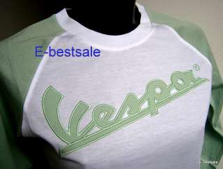   Maglia Vespa T shirt 100% Originale Ricamata bianco M