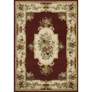    Avalon AN48 Red Finish 3?3X5?1 by Dalyn Rugs: Furniture & Decor