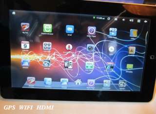 10.2 Tablet Google Andoird Market HD Media Player/eReader/Navigator 