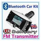Bluetooth Car Kit  Player FM Transmitter Hands Free Phone SD/MMC 