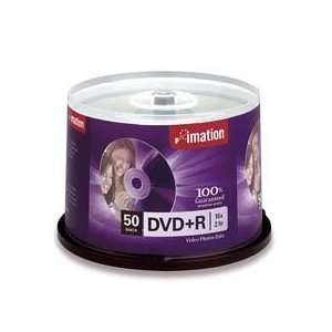  Imation Single Sided Branded Spindle DVD+R Office 
