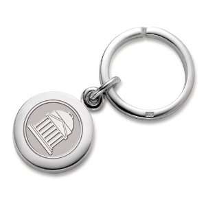   University Sterling Silver Insignia Key Ring