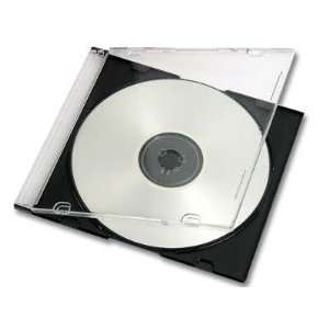  Black CD Slim Line Jewel Cases Electronics