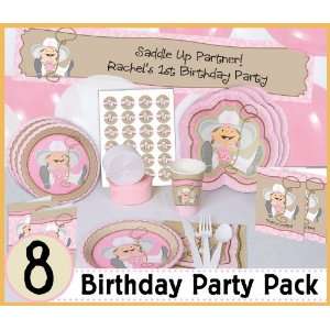 Cowgirl Birthday Party Supplies on Engine Birthday Party Pack Supplies For 16 Guests  Everything Else
