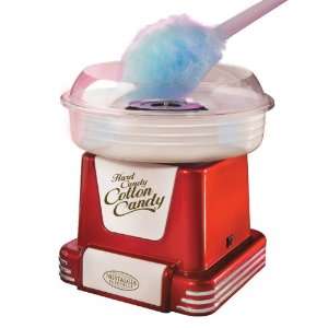    805RETRORED Retro Series Hard & Sugar Free Candy Cotton Candy Maker