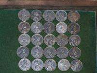 1943 Steel Lincoln Wheat Penny Roll   Qty. 1 Roll   50 coins  