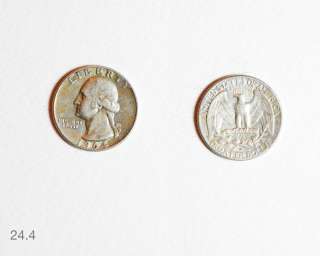 1964 D, Washington Quarter   90% Silver    (24 4)  