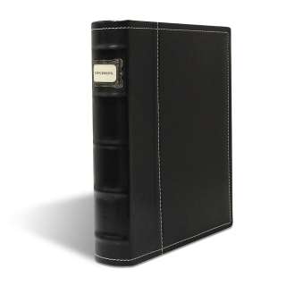 Bellagio Italia DVD Binder Book Box, Black  