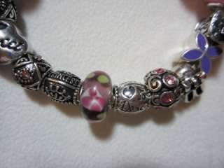   PANDORA Bracelet with 925 Beads & Charms   Sweet 16 Sixteen Birthday