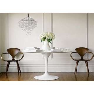 Fiberglass Saarinen Tulip Style Dining Table 42 Top  