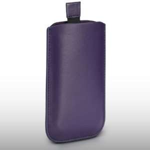  APPLE   IPOD TOUCH 2 PURPLE LEATHER POCKET POUCH COVER 