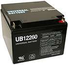 26 AH SEALED 12 VOLT DEEP   CYCLE RECHARGEABLE BATTERY