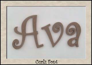 this auction is for 9 inch unfinished wood letter wall