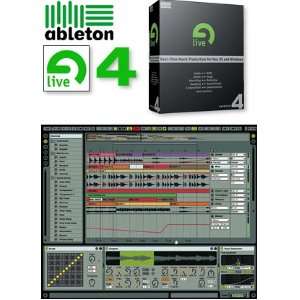  Ableton Live 4 MIDI Software (Windows / Macintosh 