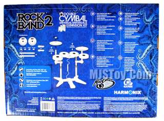 NEW Rock Band 2 Double Cymbal Universal Expansion Kit  