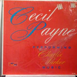 CECIL PAYNE charlie parker music LP mint  vinyl PLP 801  