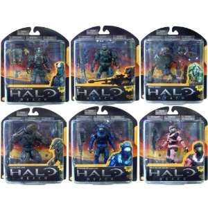    Halo Reach Series 3 Ultra Action Figures Case Of 8: Toys & Games