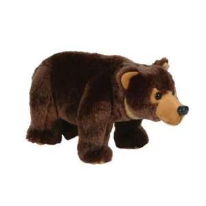    Adventure Planet Plush   GRIZZLY BEAR ( 8 inch ): Toys & Games