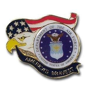  Americas Bravest U.S. Air Force Pin 