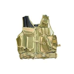 FDG ULTIMATE Tactical Assault Airsoft Cross Draw Law Enforcement Vest 