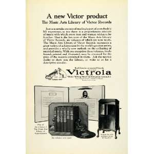  1925 Ad Victor Victrola Phonograph Antique Record Player 