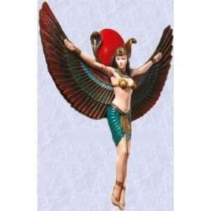  Egyptian Goddess Antique replica Isis Hanging Wall 