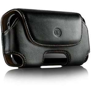 : Original DLO BLACK Leather Holster HipCase Case for the Apple iPod 