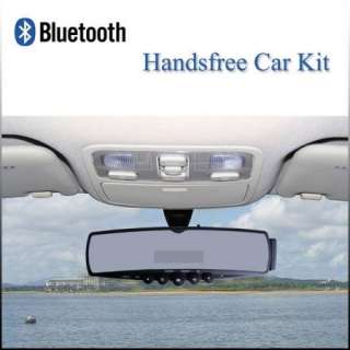 New Hands free Bluetooth Car Rearview Mirror Car Kit FM  