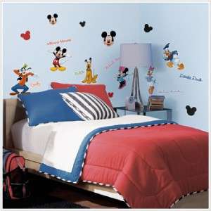Baby Nursery Decals MICKEY MOUSE Wall Stickers Decor 034878034874 