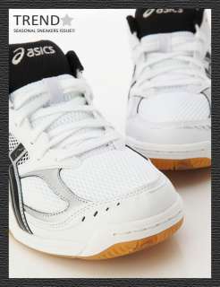   ASICS Rote Livre FL4 Volley Ball Badminton Shoes White / Black  