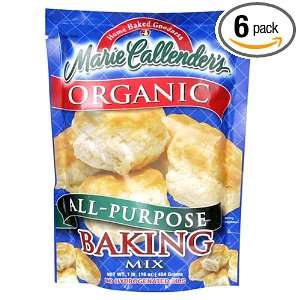 Marie Callenders Organic All Purpose Baking Mix, Pouch (Pack of 6 