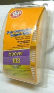  103 Odor Eliminating Baking Soda Vacuum HEPA Filter Whisper  