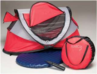   Peapod PLUS Portable Travel Air Bed Tent~P205 Cardinal Red  
