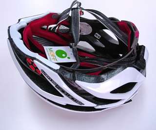 OGK Redimos Carbon Cycling Bicycle Helmet White XL  