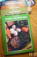 LIFE SCIENCE LIBRARY 4 VOL  1980 FOOD BODY MIND MATH  