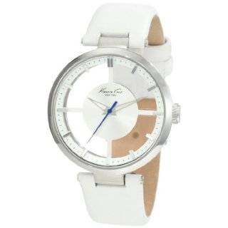   Womens KC2609 Transparency Classic See Thru Dial Round Case Watch